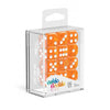 OAKIE DOAKIE DICE DADOS D6 16 MM TRANSLUCENT - NARANJA