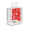 OAKIE DOAKIE DICE DADOS D6 16 MM SPECKLED - ROJO