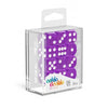 OAKIE DOAKIE DICE DADOS D6 16 MM SPECKLED - PÚRPURA