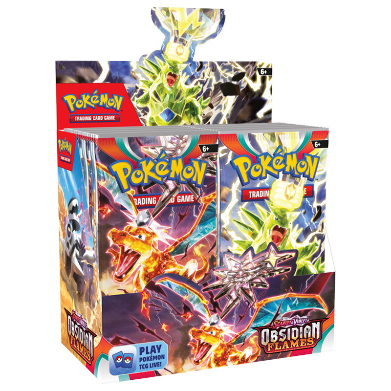 Caja De Sobres Pokémon – Scarlet & Violet Obsidian Flames - Ingles