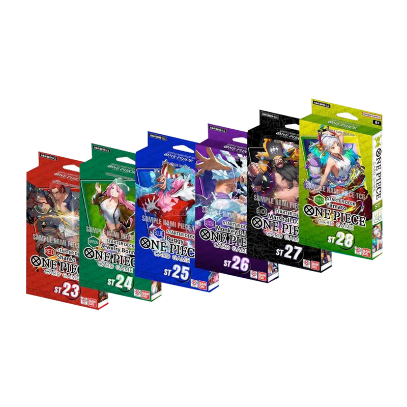 One Piece - Starter Deck - St23, St24, St25, St26, St27, St28