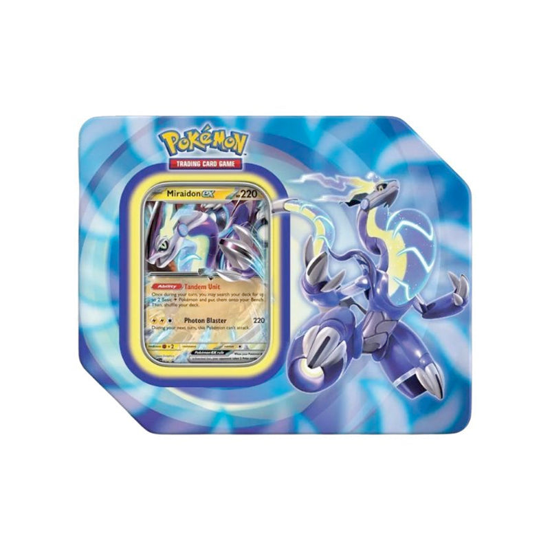 Pokémon - Paldea Legends Tins - Miraidon Ex - Ingles