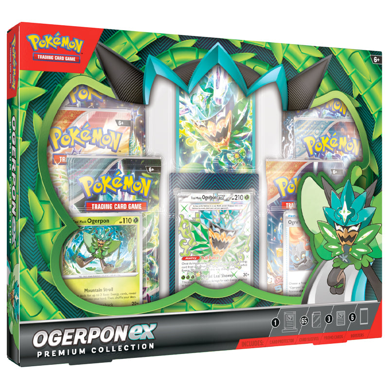Pokémon - Ogerpon ex Premium Collection - Ingles