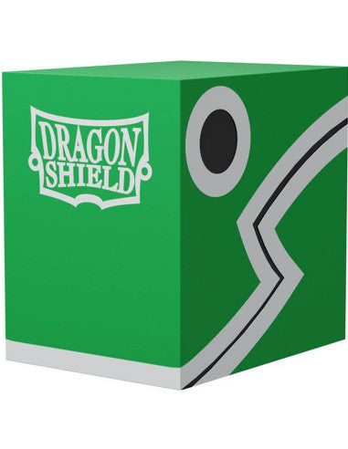 DRAGON SHIELD DOUBLE SHELL GREEN/BLACK