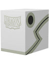 DRAGON SHIELD DOUBLE SHELL WHITE/BLACK
