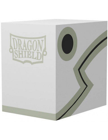 DRAGON SHIELD DOUBLE SHELL WHITE/BLACK