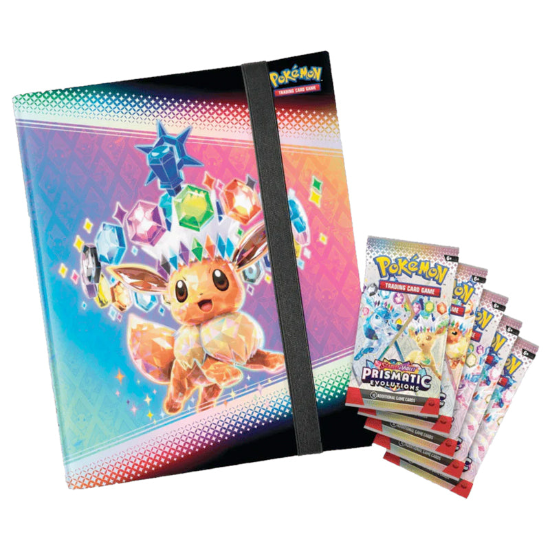Pokémon - Prismatic Evolutions - Binder Collection - Ingles