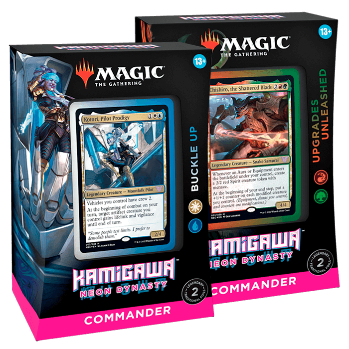 Mtg Pack Mazos Commander Kamigawa Neon Dynasty Ingles
