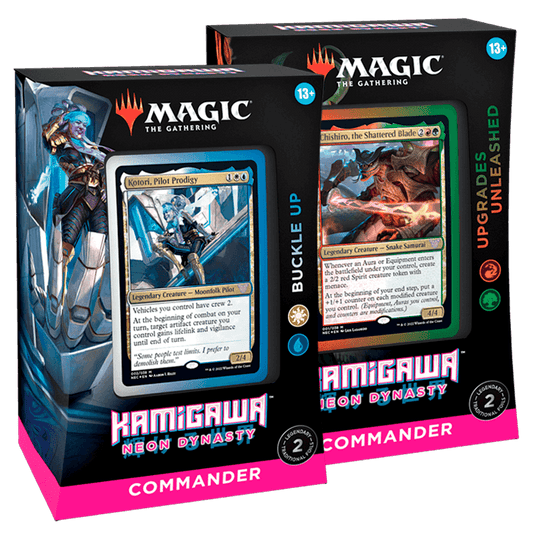 Mtg Pack Mazos Commander Kamigawa Neon Dynasty Ingles