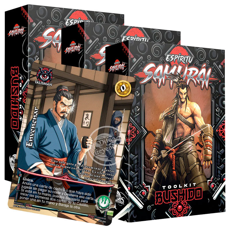 Mitos y Leyendas - Espíritu Samurái – Promo Toolkit + Envenenar (Preventa)