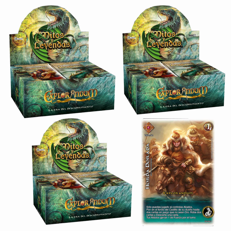 Display De Sobres Explorandum Promo x 3