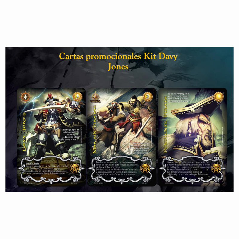 Kit De Batalla Davy Jones