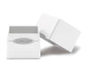SATIN CUBE - ARTIC WHITE