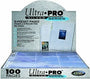 ULTRA PRO HOJAS TRANSPARENTES PARA CARPETAS