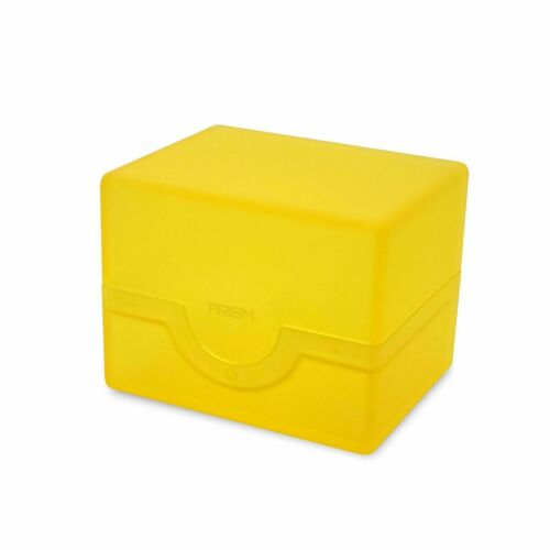 Bcw Deck Case Prism- Xanthic Yellow