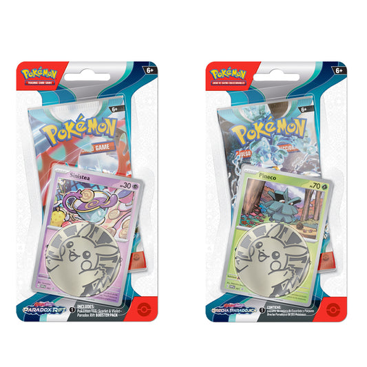 Pokémon Checklane Blister - Scarlet & Violet  Paradox Rift - Ingles