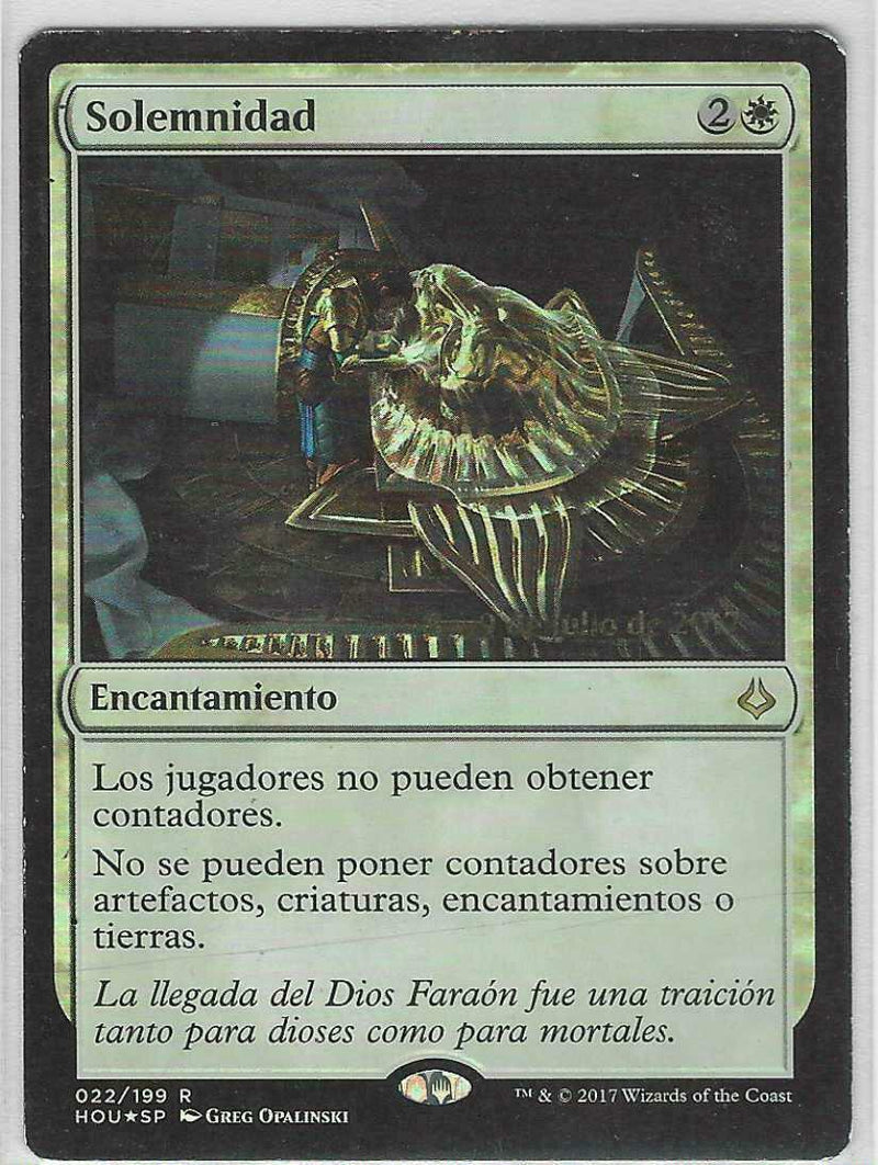 lightly played foil