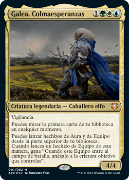 MTG COMMANDER DECK D&D AURA OF COURAGE ESPAÑOL