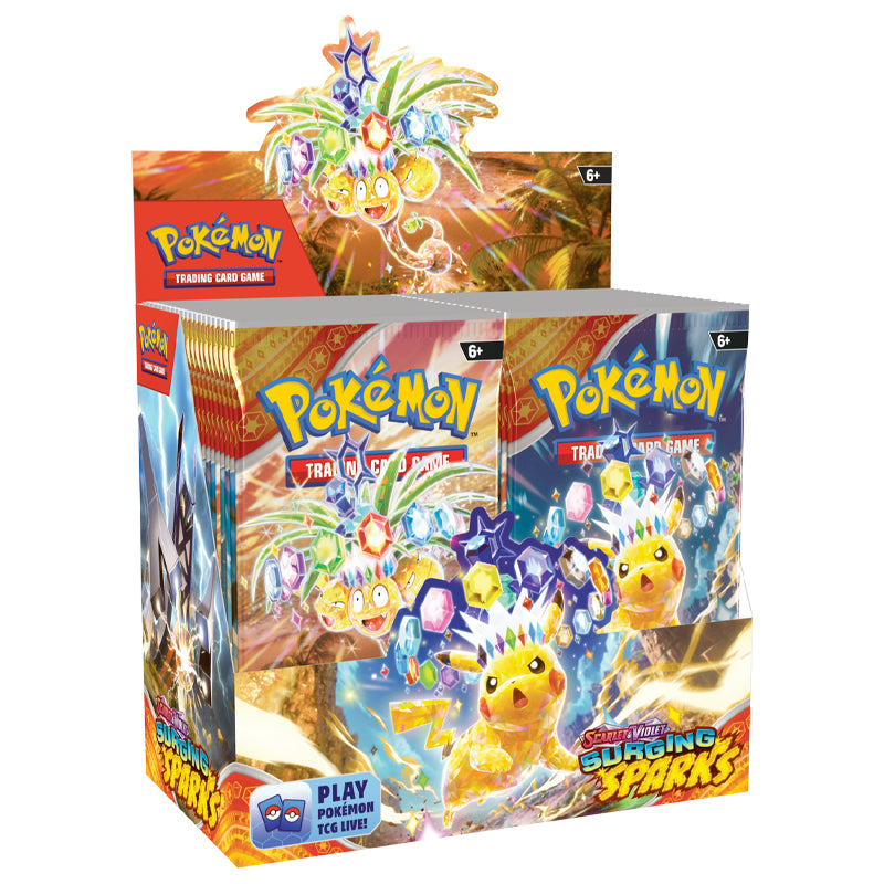 Pokémon - Surging Sparks - Booster Box - Ingles