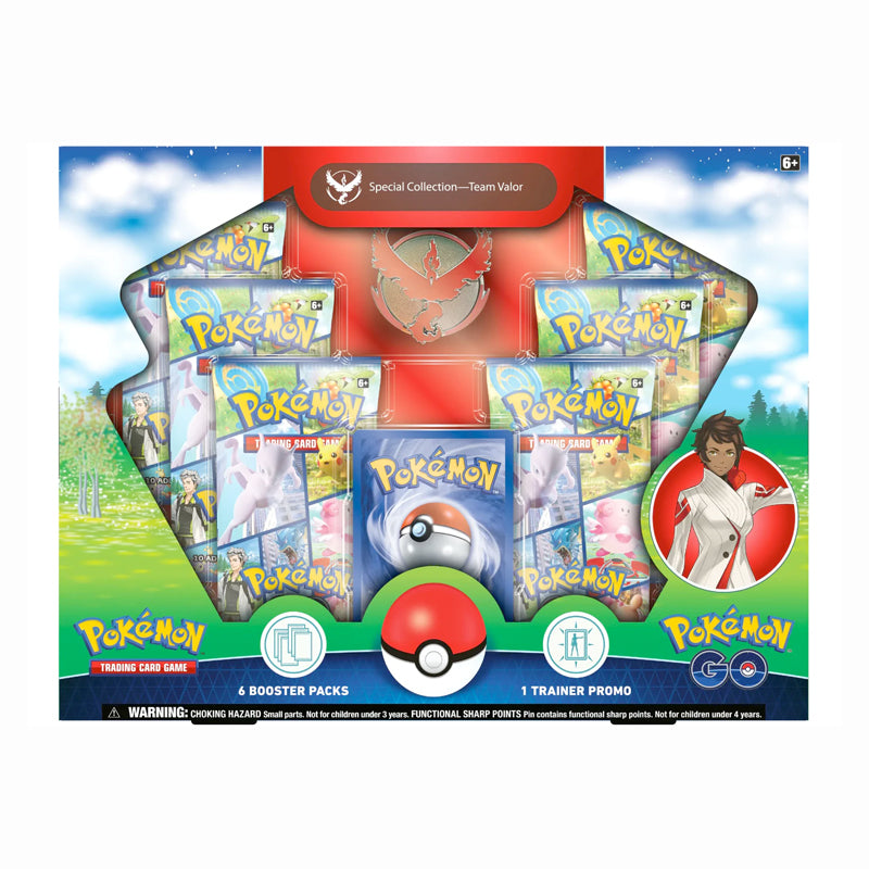 Pokémon Go Team Pin Collection - Team Valor - Español