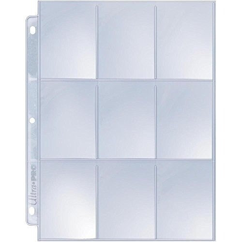 ULTRA PRO HOJAS TRANSPARENTES PARA CARPETAS