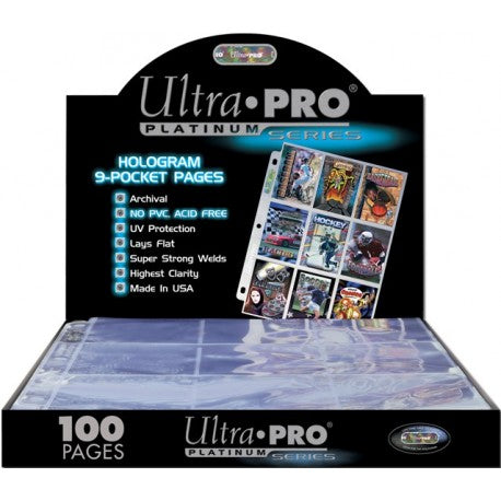 ULTRA PRO HOJAS TRANSPARENTES PARA CARPETAS