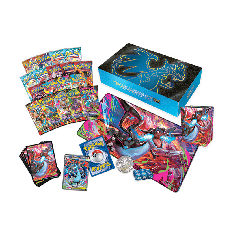 Pokémon - Mega Charizard X EX Ultra-Premium Collection - Ingles