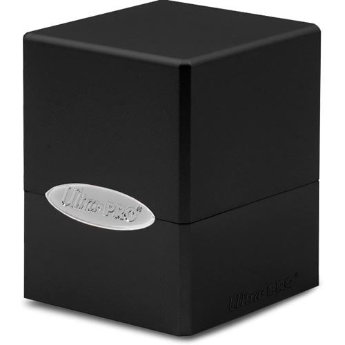 SATIN CUBE - JET BLACK