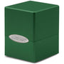 SATIN CUBE - FOREST GREEN
