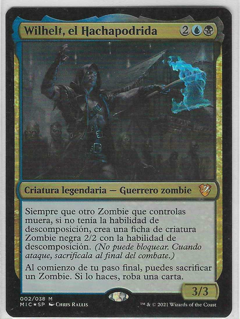 lightly played foil