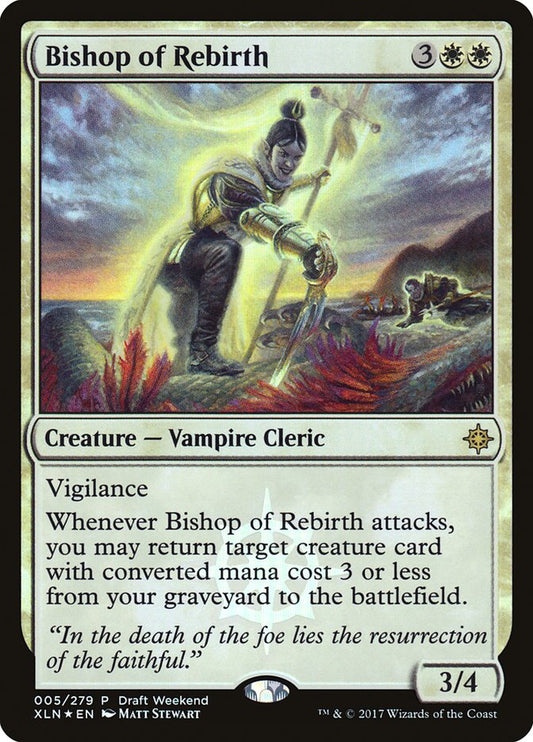 Bishop of Rebirth (Draft Weekend) - Español [Ixalan Promos]
