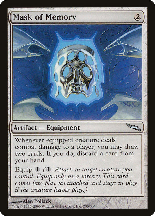 Mask of Memory [Mirrodin] 