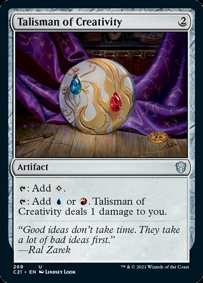 Talisman of Creativity [Commander 2021]