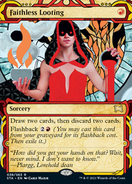 Faithless Looting [Strixhaven: School of Mages Mystical Archive] - Japones