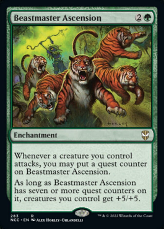 Beastmaster Ascension [Streets of New Capenna Commander] - Español