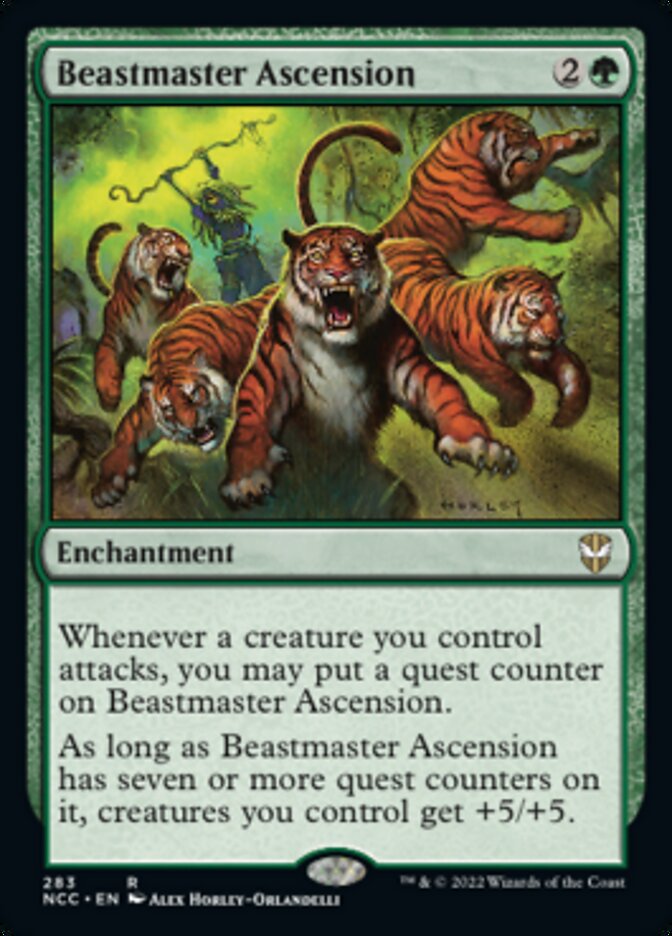 Beastmaster Ascension [Streets of New Capenna Commander] - Español