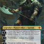 Garruk, Cursed Huntsman (Borderless) [Throne of Eldraine]
