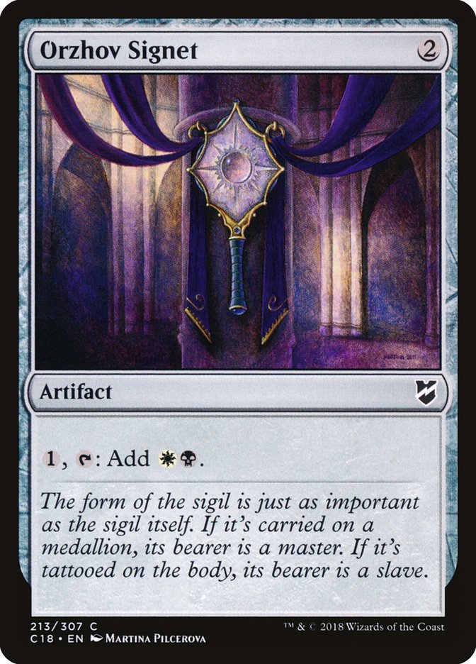 Orzhov Signet [Commander 2018] 