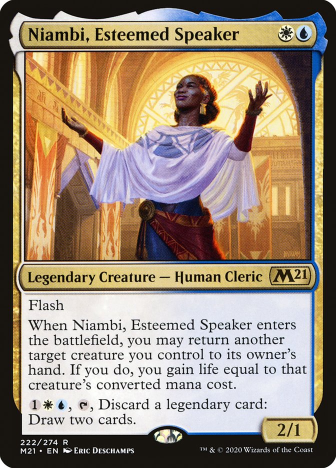 Niambi, Esteemed Speaker [Core Set 2021] 
