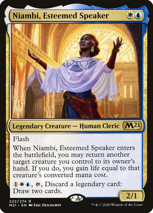 Niambi, Esteemed Speaker [Core Set 2021] 