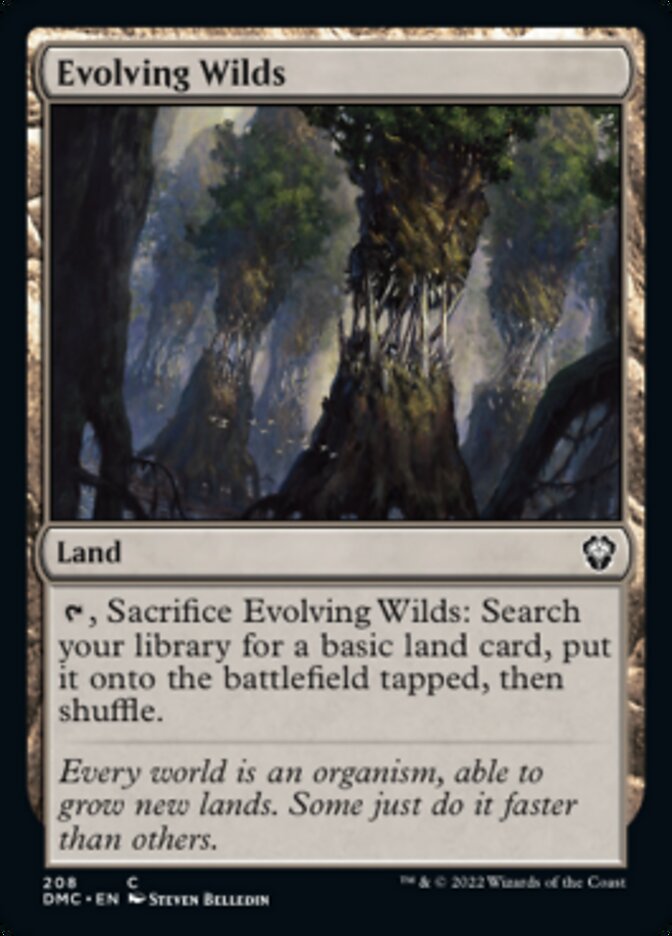 Evolving Wilds [Dominaria United Commander] 