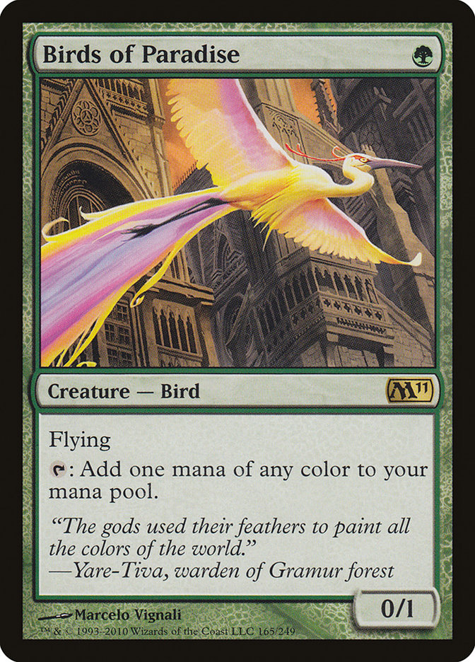 Birds of Paradise [Magic 2011] - Español