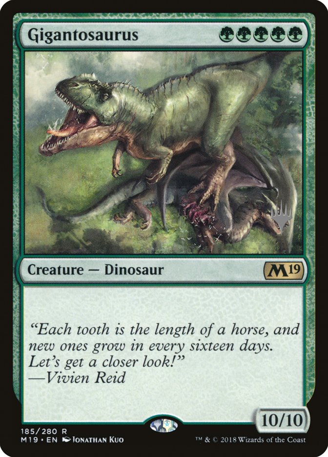 Gigantosaurus (Promo Pack) [Core Set 2019 Promos] - Español
