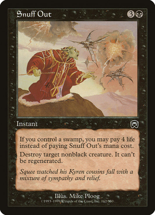 Snuff Out [Mercadian Masques] - Japones