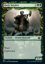 Burly Breaker // Dire-Strain Demolisher (Showcase Equinox) [Innistrad: Midnight Hunt]