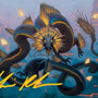Ao, the Dawn Sky 1 Art Card (Gold-Stamped Signature) [Kamigawa: Neon Dynasty Art Series]