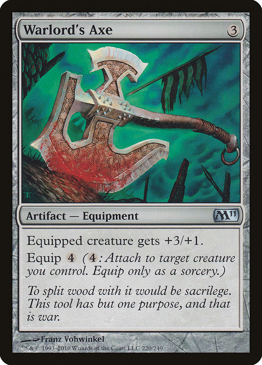 Warlord's Ax [Magic 2011] 