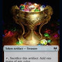 Treasure // Icy Manalith Double-Sided Token [Kaldheim Tokens]