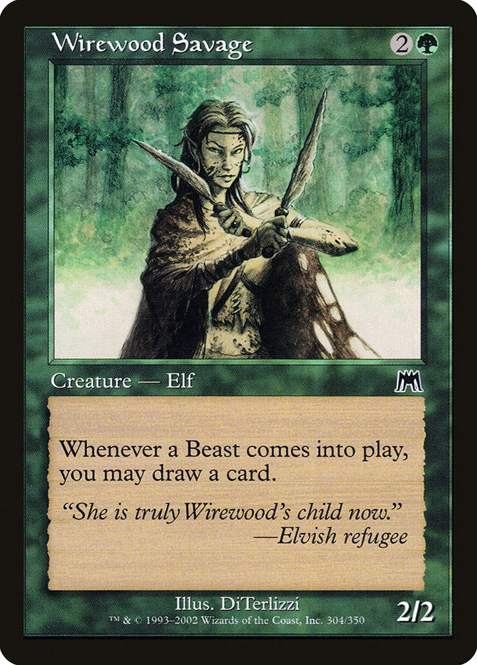 Wirewood Savage [Onslaught] - Español