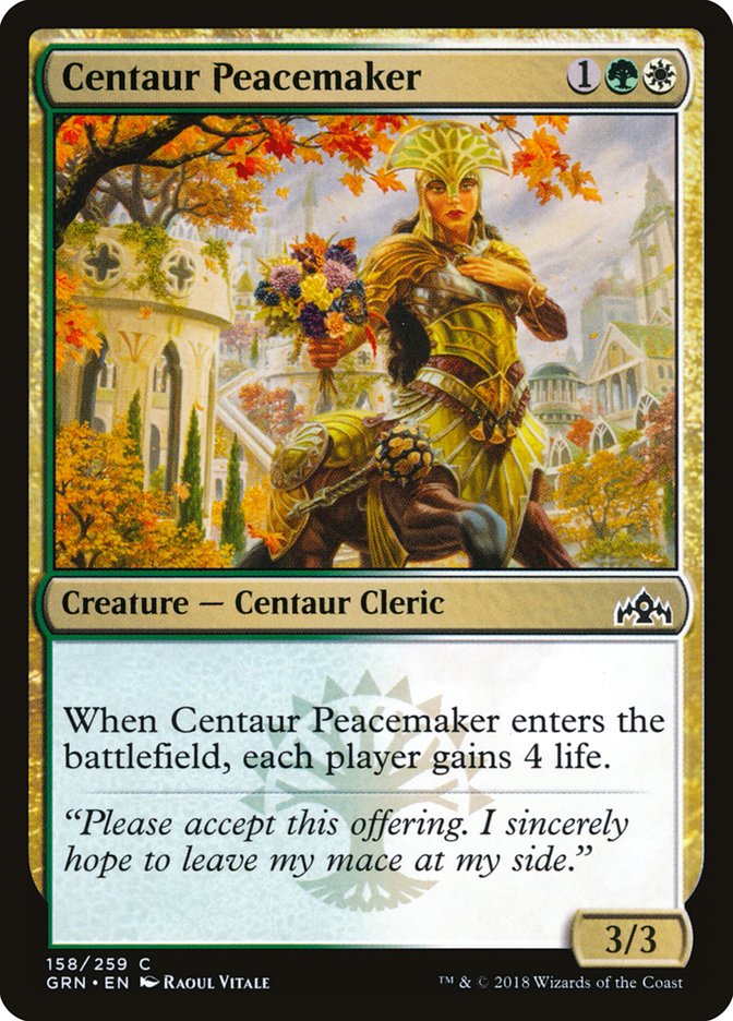 Centaur Peacemaker [Guilds of Ravnica] 